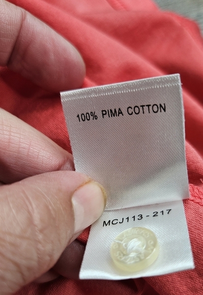 Masters Polo Golf Medium Coral Color - Picture 9 of 10